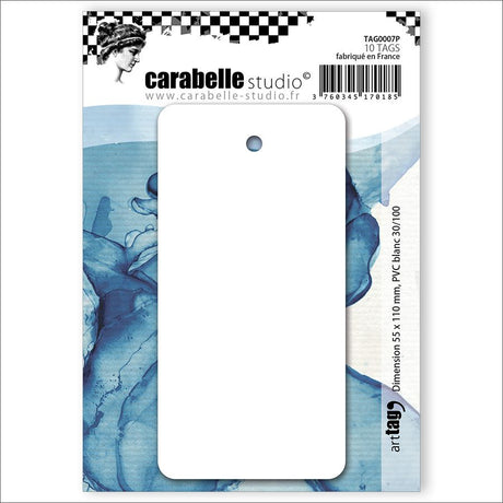 Carabelle Studio • amerikanische Etiketten PVC 55 x 110 mm 10St