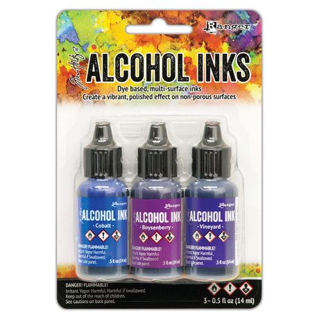 Ranger • Tim Holtz Alkoholtinten Kobalt, Boysenberry Vineyard 14 ml