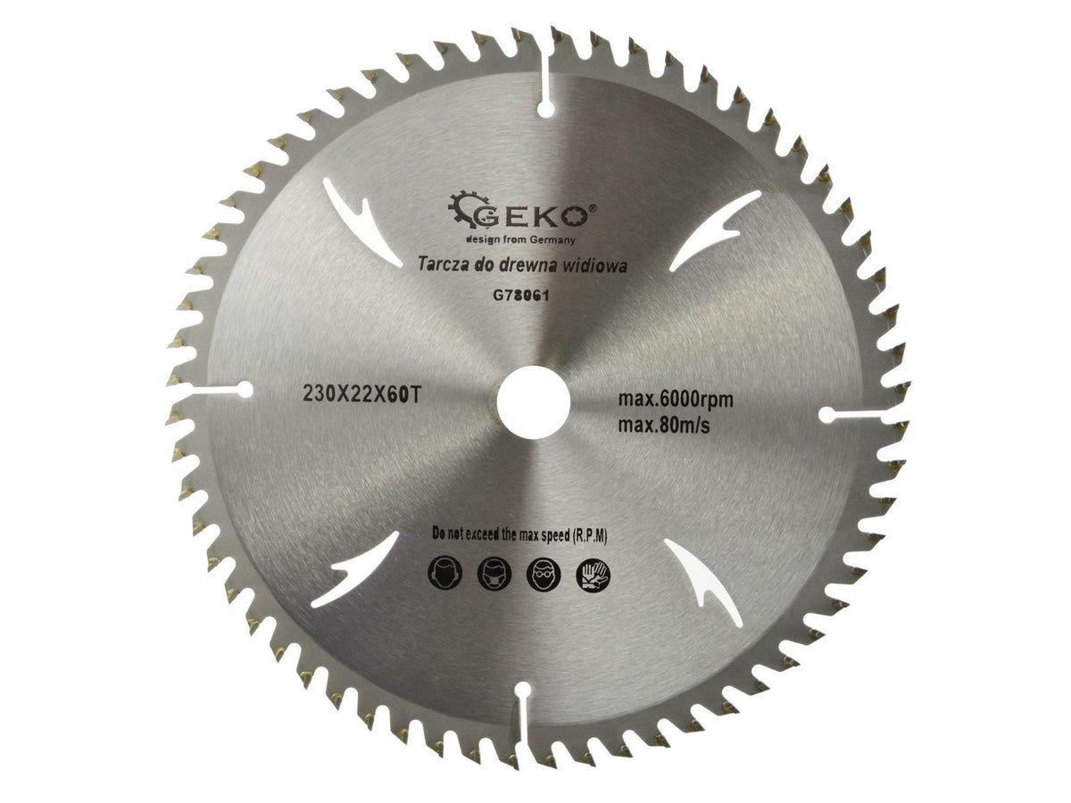 Geko zag schild.vidia 230*22*60z b