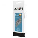 Buzaglo Taya-Kette Octo 1 2x3 32x116, 7-8-Gang, Schwarzsilber