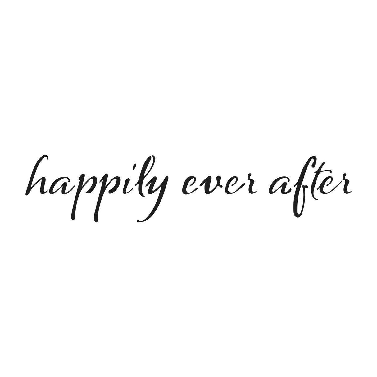 Die Werkstatt des Handwerkers • Vorlage 16,5x6 „Happy Ever After“.