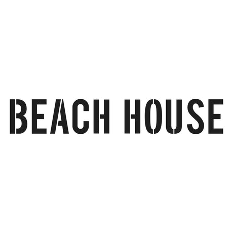 Die Werkstatt des Handwerkers • Vorlage 16,5x6 Strandhaus