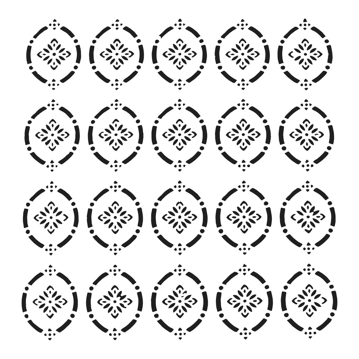 Die Werkstatt des Handwerkers • Vorlage Pointelle 30,5 x 30,5 cm