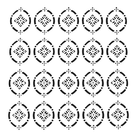 Die Werkstatt des Handwerkers • Vorlage Pointelle 30,5 x 30,5 cm