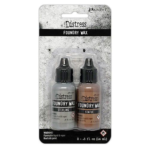 Ranger Tinte Ranger • Distress Foundry Wachsset 2 Sterling-Statue