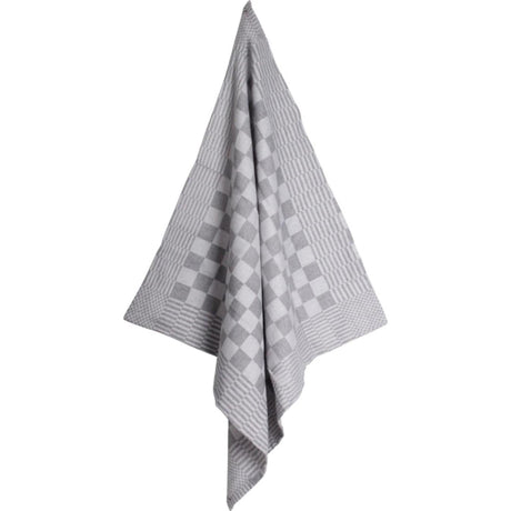 Kochhandtuch grau großer Diamant 70x70cm