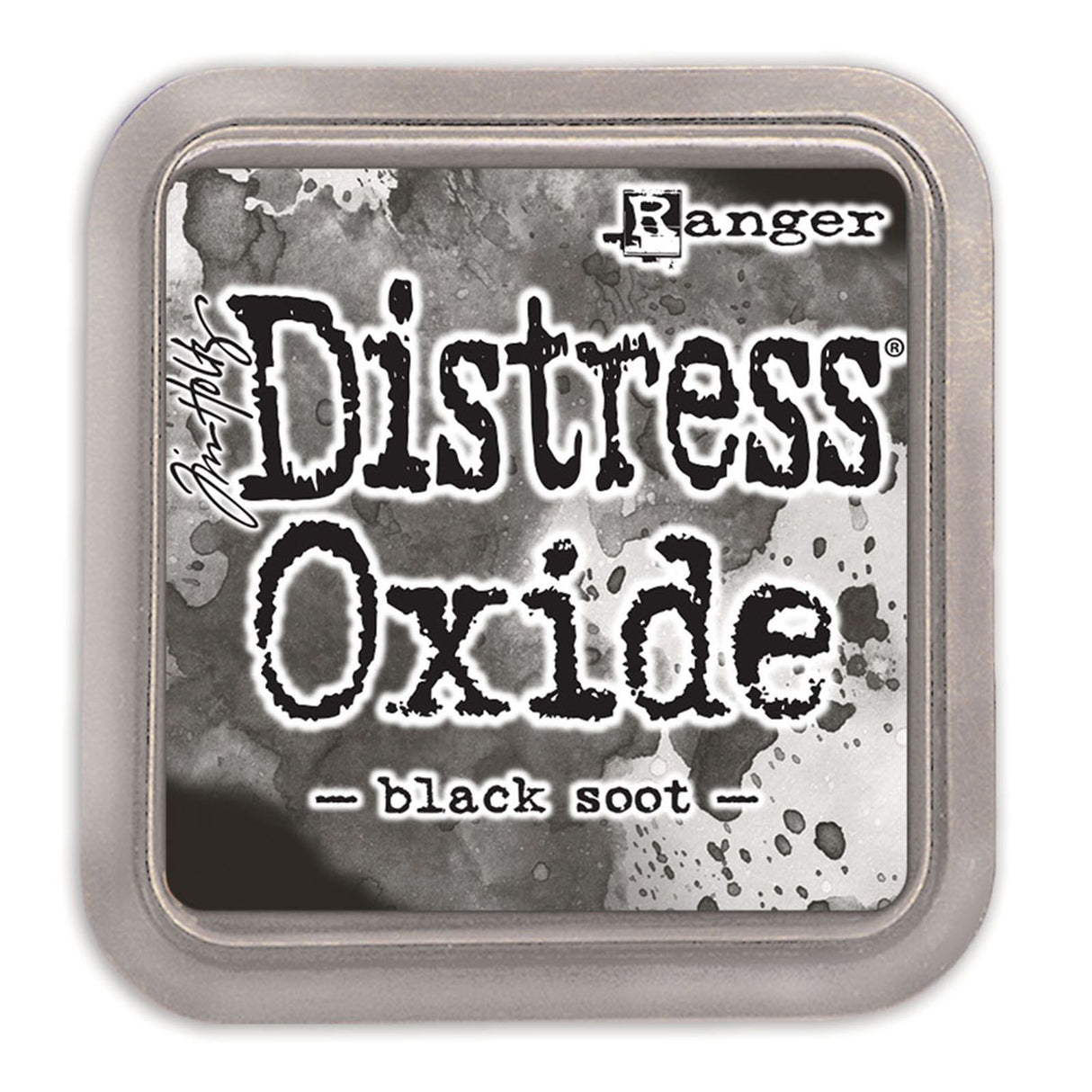 Ranger-Tinte Ranger • Tim Holtz Distress-Oxid-Stempelkissen, schwarzer Ruß