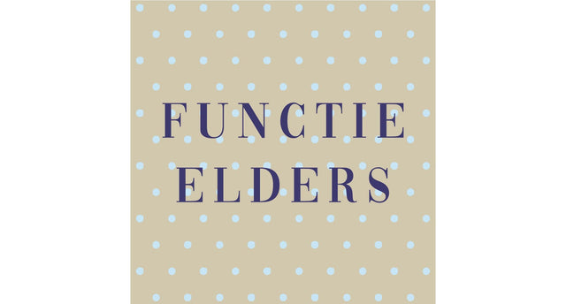 Tegeltje functie elders 10,5x10,5x0,5cm keramiek