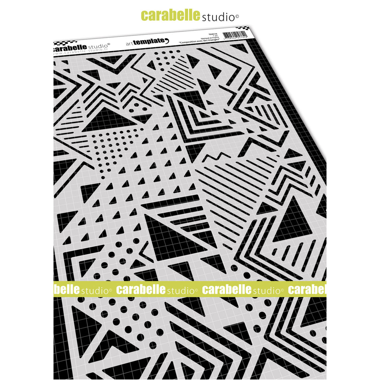 Carabelle Studio • Vorlagenkomposition mit Dreiecken