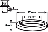 Cornat-Dichtung für Abflusshahn, 2 Stück – tec317418