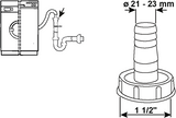 Cornat Anschluss Spülbeckenablauf 6 4 – tec356400r
