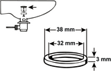 Cornat Dichtung O-Ring 32x3mm Ablassschraube - tec380243