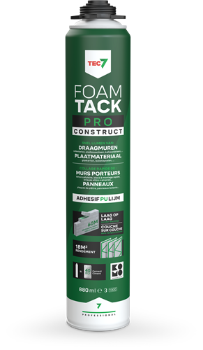Tec7 Foam Tack Pro-Konstrukt | Aerosol | 880 ml – 670008000