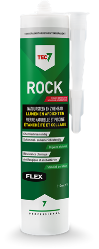 Tec7 rock transparent grau | Kartusche 310 ml - 539306000