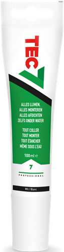 Tec7 Tube Universal-Kit 100 ml weiß – 535205000