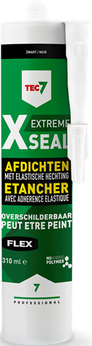 Tec7 x-seal schwarz, Kartusche, 310 ml | alles und überall abdichten - 528013000