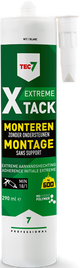 Tec7 x-tack Kartuschen-Schnellmontageset 290 ml weiß – 534525000