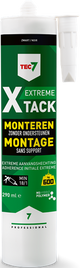 Tec7 x-tack Kartuschen-Schnellmontageset 290 ml schwarz – 534515000