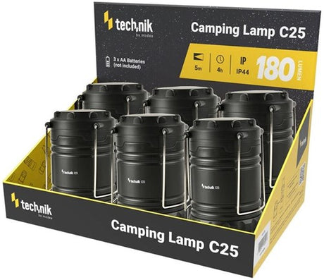 Enzo technik LED Campinglampe 3xaa 180 Lumen - 5720190