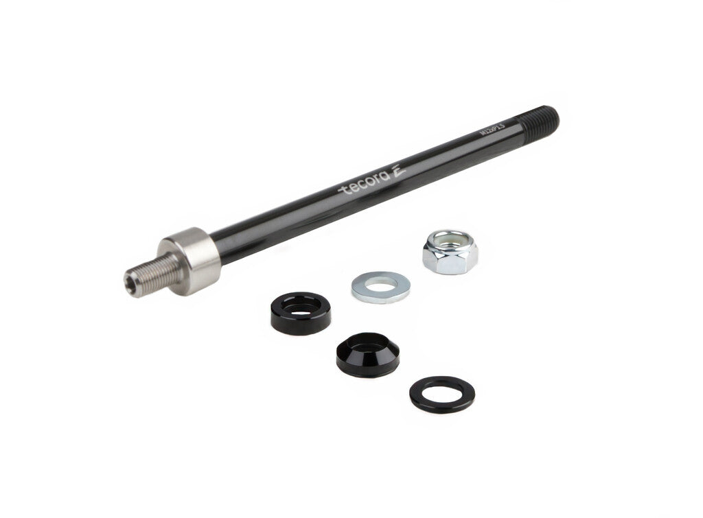 Tecora e Steckachsen-Fahrradanhänger M12 x P1,0 Länge 158~170 mm