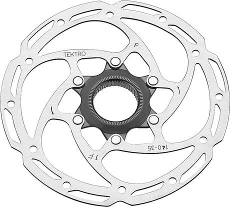 KT tero TR140-35 Bremsbremsen-Rotor Ø140 mm Centerlock Silber