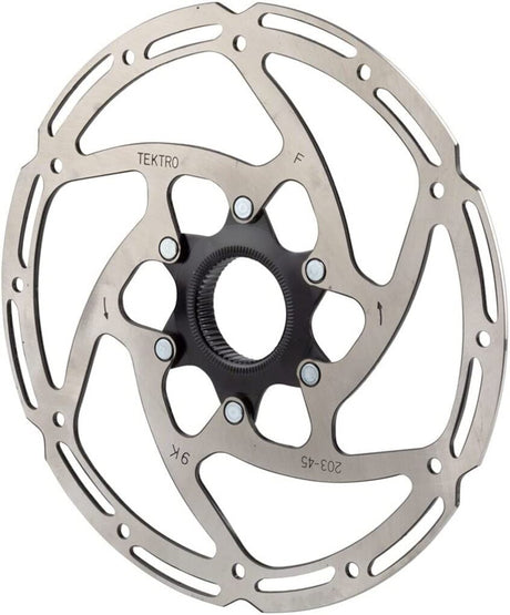 Tektro Scheibenbremsscheibe TR203-45 ø203x2,3mm, Centerlock, Silber
