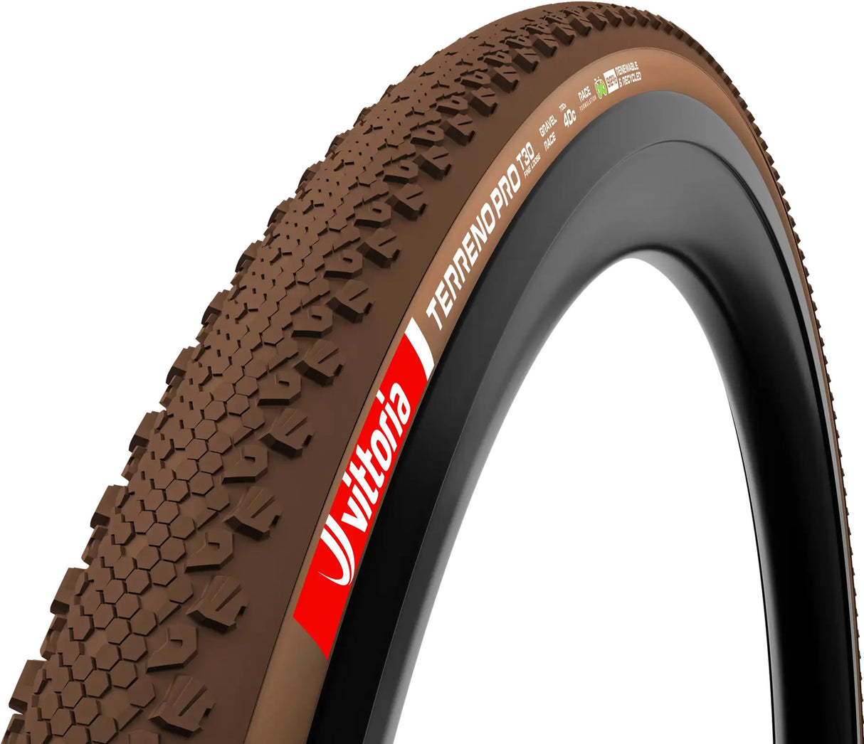 Vittoria terreno pro t30 fine loose 28 gravel race tlr folding tire | 700 x 40c 40-622