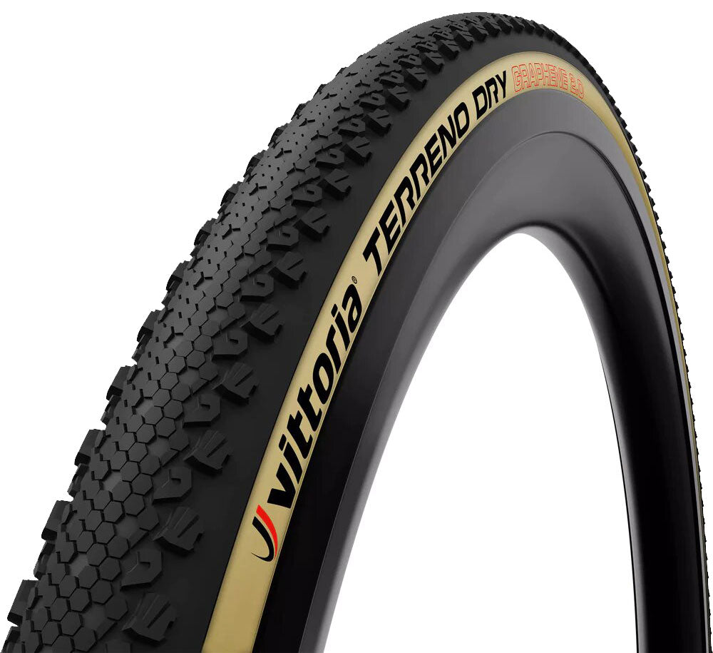 Vittoria Terreno Dry Gravel Lite TLR 1C Graphen-Faltreifen