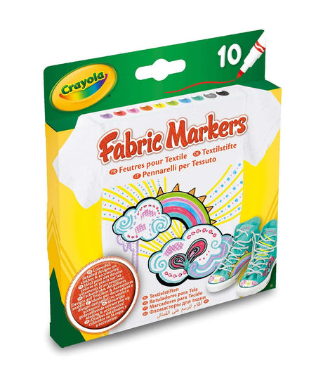 Crayola – 10 Stoffmarker