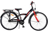 Volare Thombike Children's Bicycle - Jungen - 26 Zoll - Schwarzrot - 3 Zahnräder