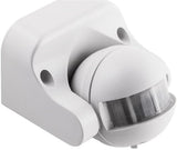 Enzo thorgeon bewegingsmelder opbouw wand 180 graden ip44 kantelbaar wit - 3900500