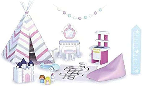 Famosa Mymy City – Spielhaus-Spielzimmer-Dekorationsset