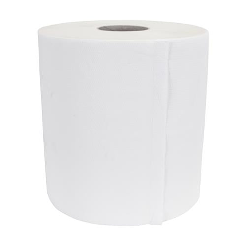 Reinigungspapier B=23cm L=160mtr weiße 2-lagige PP-Rolle (6) | 6 Stück