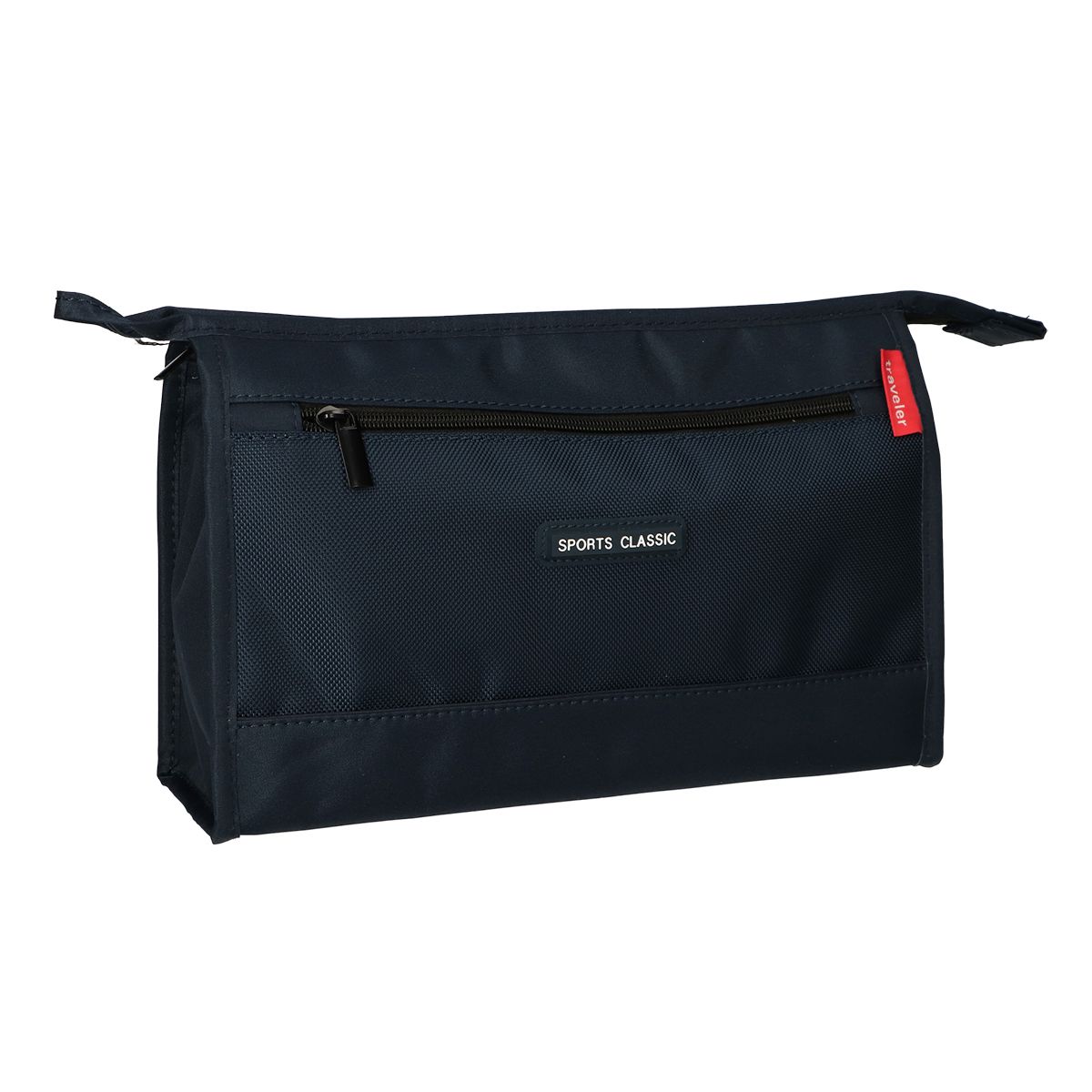 Traveller toilettas heren sports classic donkerblauw 35cm x 24cm