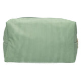 Traveller toilettas rib waterdicht mintgroen 24,5cm x 18,5cm