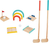 Toky Toy Holzspielzeuggolf Set 13-Stück