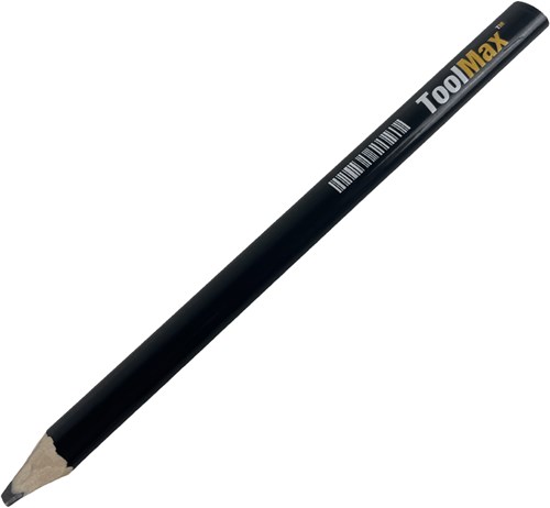 Toolmax Zimmermannsbleistift | ungeschärft | 17,6 cm – tm Bleistift