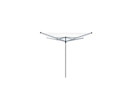 Brabantia Top Spinner 40m + Erdanker – Metallic-Grau