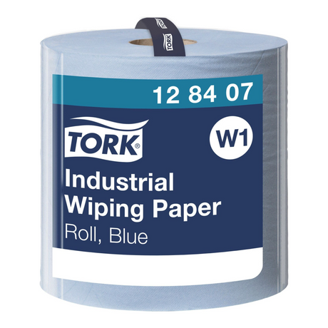 Tork Industrie-Reinigungspapierrolle, 3-lagig, blau, W1 (340 m)