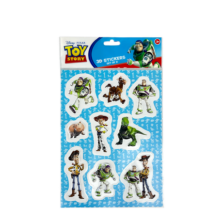 Toy story 3d stickers toy story 9-delig