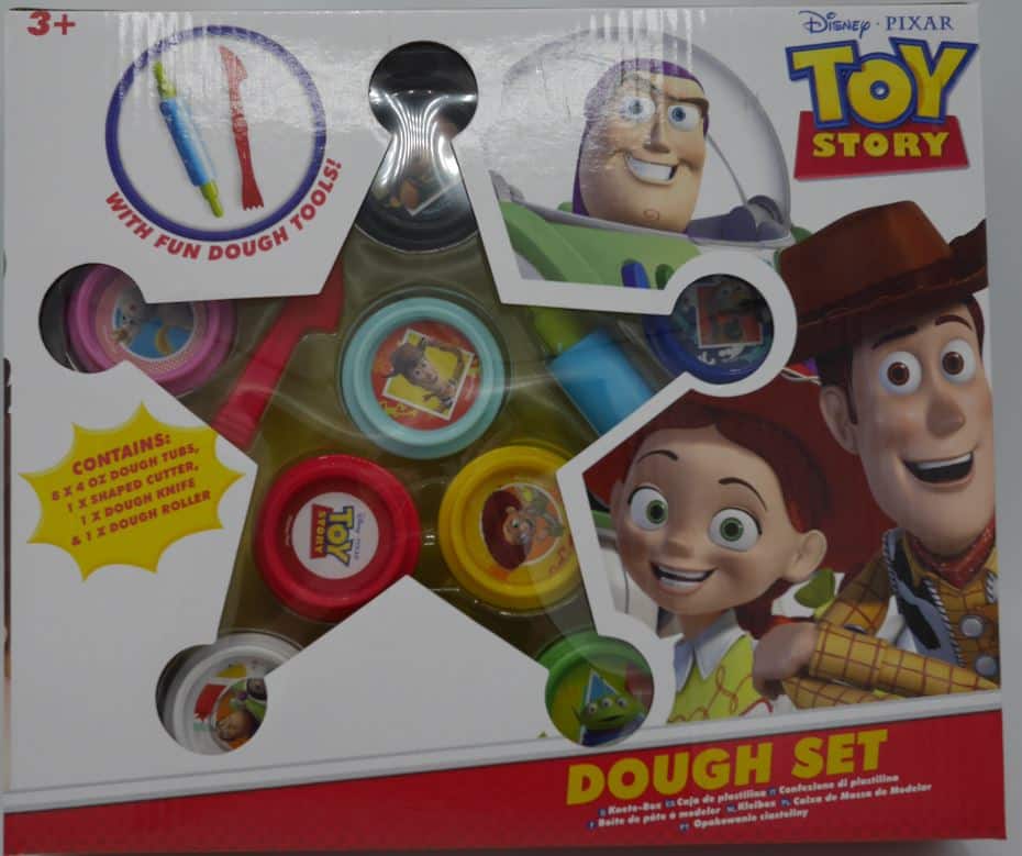 Jonotoys Toy Story Tonset mit 8 Tontöpfen und Messer mit Rolle