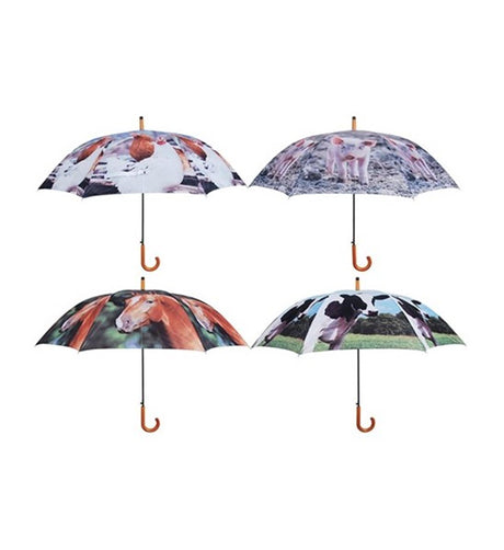 Esschert Design Regenschirm Bauernhoftiere ã˜120cm