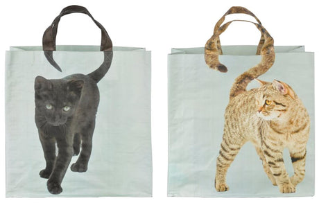 Esschert Design Einkaufstasche Katze
