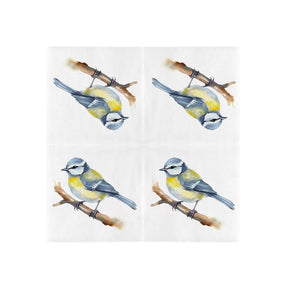 Esschert design papieren servet. pimpelmees 33x33cm