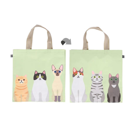 Esschert design boodschappentas katten 40x40x14,5cm