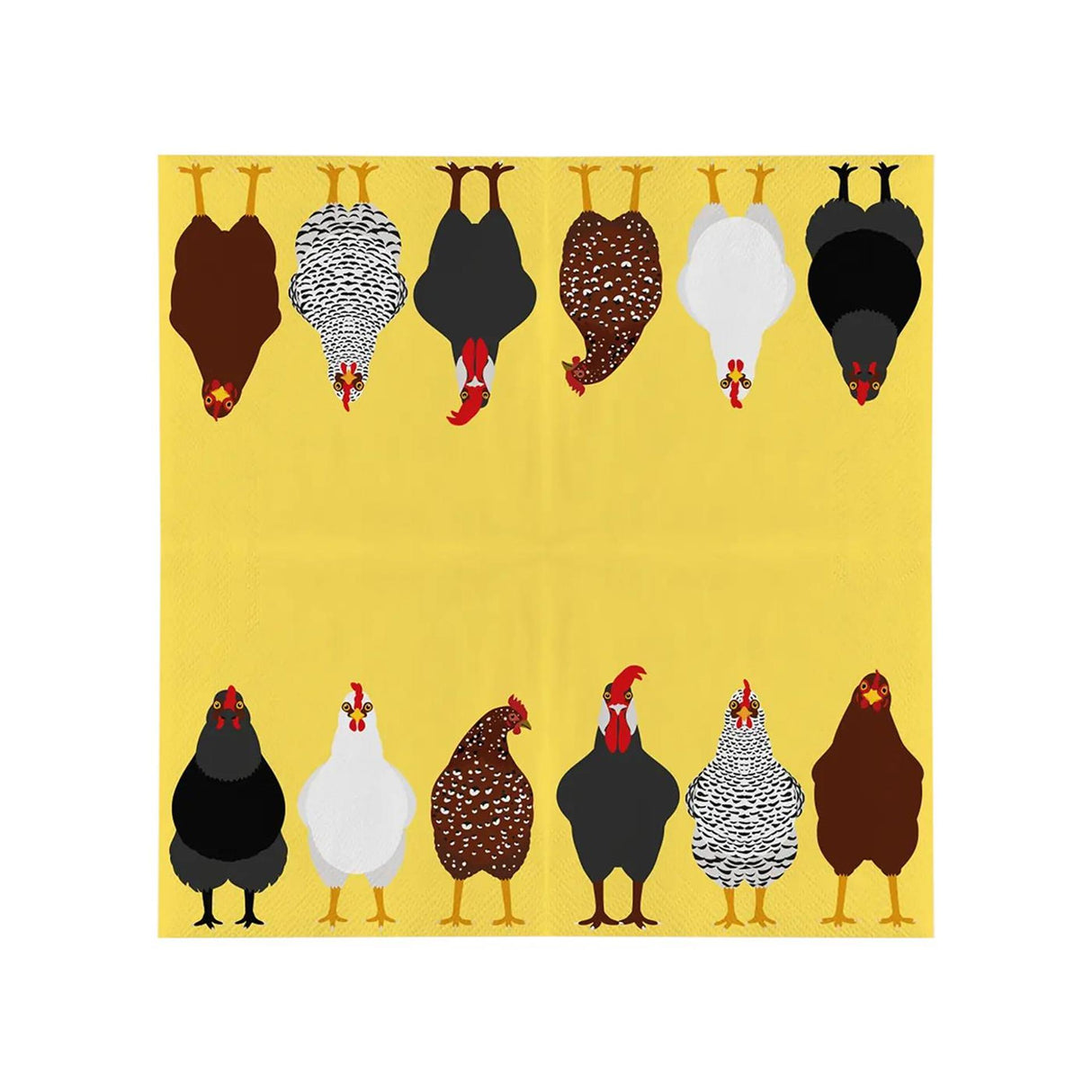 Esschert design papieren servetten kippen 33x33cm