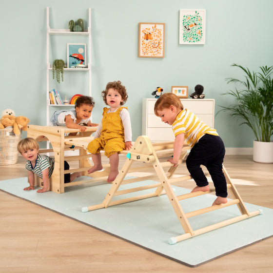 TP Toys Active-Tots Houten Klimbrug gleiten ab 12 Monaten
