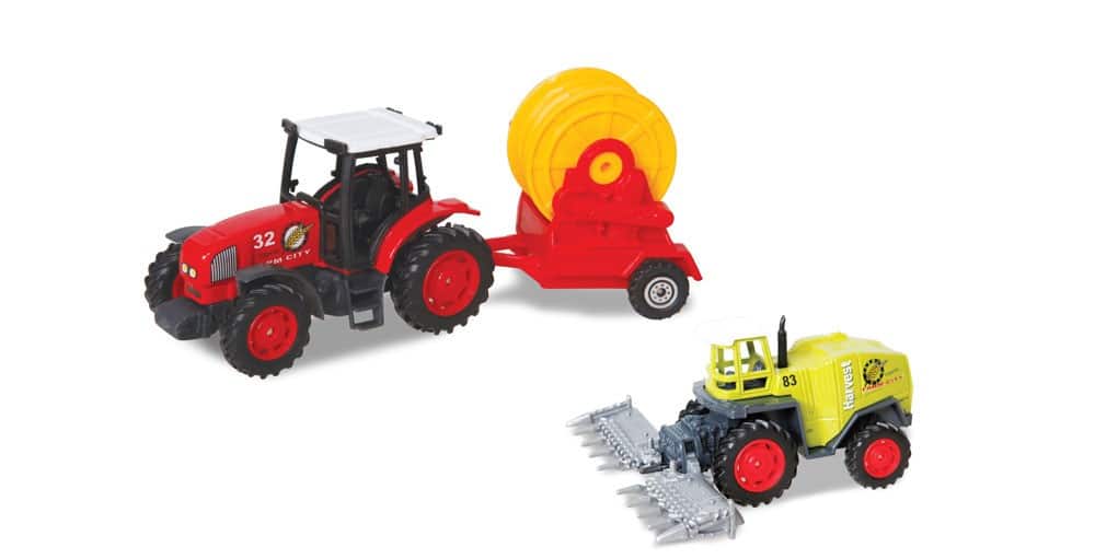 Vedes Speedzone-Traktor mit Wasserhaspel und Aufbereiter