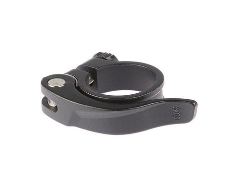 Tranzx -Sitzstiftklemme mit Quick -Teninger 31.8ø Black auf der Karte