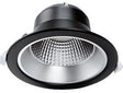 Enzo tronix led downlighter zwart reflector 28w tri-white - led2435